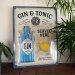 Plateskilt «Gin & Tonic», 30 x 40 cm