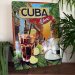 Cuba libre-skilt 30 x 40 cm