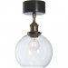 Omega taklampe svart/messing klar – Pr Home