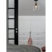 Omega taklampe svart/messing klar – Pr Home