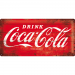 Coca-Cola-skilt «Drink» 25 x 50 cm