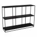 Washington vegghylle med 6 rom, svart - Trademark Living