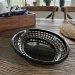 Serveringskurv, stor, svart (dinerbasket)