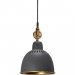Cleveland taklampe SJako Grå/Messing 23 cm - Pr Home