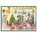Gammeldags adventskalender A3 Julestemning