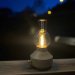 Oppladbar bordlampe Glimt Sand/Amber – Pr Home