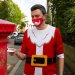 Ansiktsmaske: Tomte