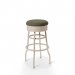 Diner barstol Creme vintage utan rygg army