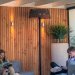 Artix Bright stående terrassevarmer Sunred