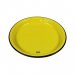 Retro-tallerken Cabanaz 22 cm – Gul