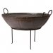 GRILL Ildkurv Ø 85 cm Brun