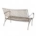 Visby 2-seters jernsofa, beige