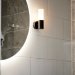 Beta vegglampe, matt svart, 21 cm – Pr Home