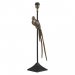Birdie lampestativ, svart/messing, 70 cm – Pr Home