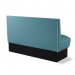 Diner-sittegruppe – retro-sofa 150 cm / stk.
