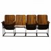 Kino-sofa med tresete, Bollywood, 4-seters