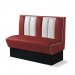 Diner-sitteboks – retro-sofa 120 cm / stk.