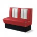 Diner-sitteboks – retro-sofa 120 cm / stk.