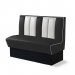 Diner-sitteboks – retro-sofa 120 cm / stk.