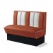 Diner-sitteboks – retro-sofa 120 cm / stk.