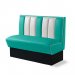 Diner-sitteboks – retro-sofa 120 cm / stk.