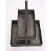 To-etasjes plate i metall