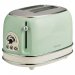 Ariete vintage brødrister i retrostil, grønn