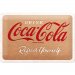 Coca-Cola-skilt av papp, 20 x 30 cm
