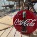 Coca-Cola-plateskilt, Ø 41 cm