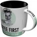 Retromugg – kaffe først