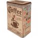 Kaffeboks «Coffee sack» med trykknapp