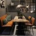 Spisestol «Comfort» i skinn fra Trademark Living
