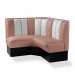 Diner-sittegruppe – retro-sofa 120 cm, hjørne