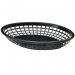 Serveringskurv, stor, svart (dinerbasket)