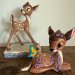 Disney-figur: Bambi med snøfnugg