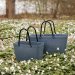 Hinza-veske, liten, dueblå – Green Plastic