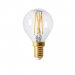 Lyskilde Elect Led Filament Kule, klar, Ø 4,5 cm, E14