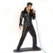 Statue av Elvis Presley med mikrofon