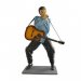 Elvis Presley-statue med mikrofon og gitar
