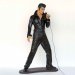 Statue av Elvis Presley med mikrofon