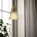 Emmi vinduslampe, antikk messing, 12 cm – Pr Home