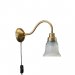 Emmi vegglampe, antikmessing, 34 cm – Pr Home
