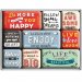 Magnetsett «Enjoy Life» med 9 magneter