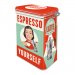 Espresso Yourself-kaffeboks med trykklokk