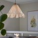 Estrid taklampe, beige, 40 cm – Pr Home