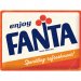 Fanta metallskilt med logo 30 x 40 cm