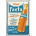 Metallskilt «Drink Fanta», 20 x 30 cm