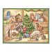 Gammeldags adventskalender A3 Stall