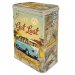 Blikkbeholder «Lets get lost» med trykknapp