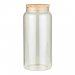 Glasskrukke med bambuslokk, 1300 ml